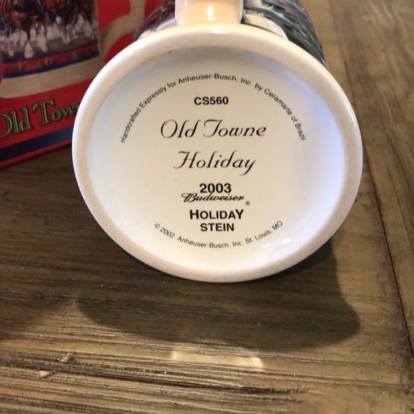 Budweiser Clydesdales Holiday Stein 2003 - Picture 6 of 6